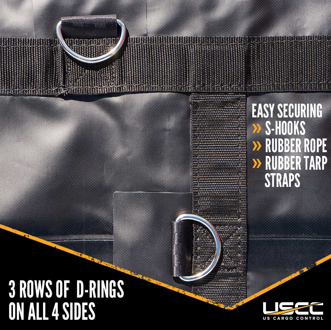 Heavy Duty Machinery Tarp - 20' x 20' - 18 oz. Black Tarp