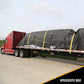 Heavy Duty Machinery Tarp - 30' x 30' - 18 oz. Black Tarp