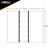Heavy Duty Nose Tarp - 9.666' x 10.75' - 18 oz. Black Tarp