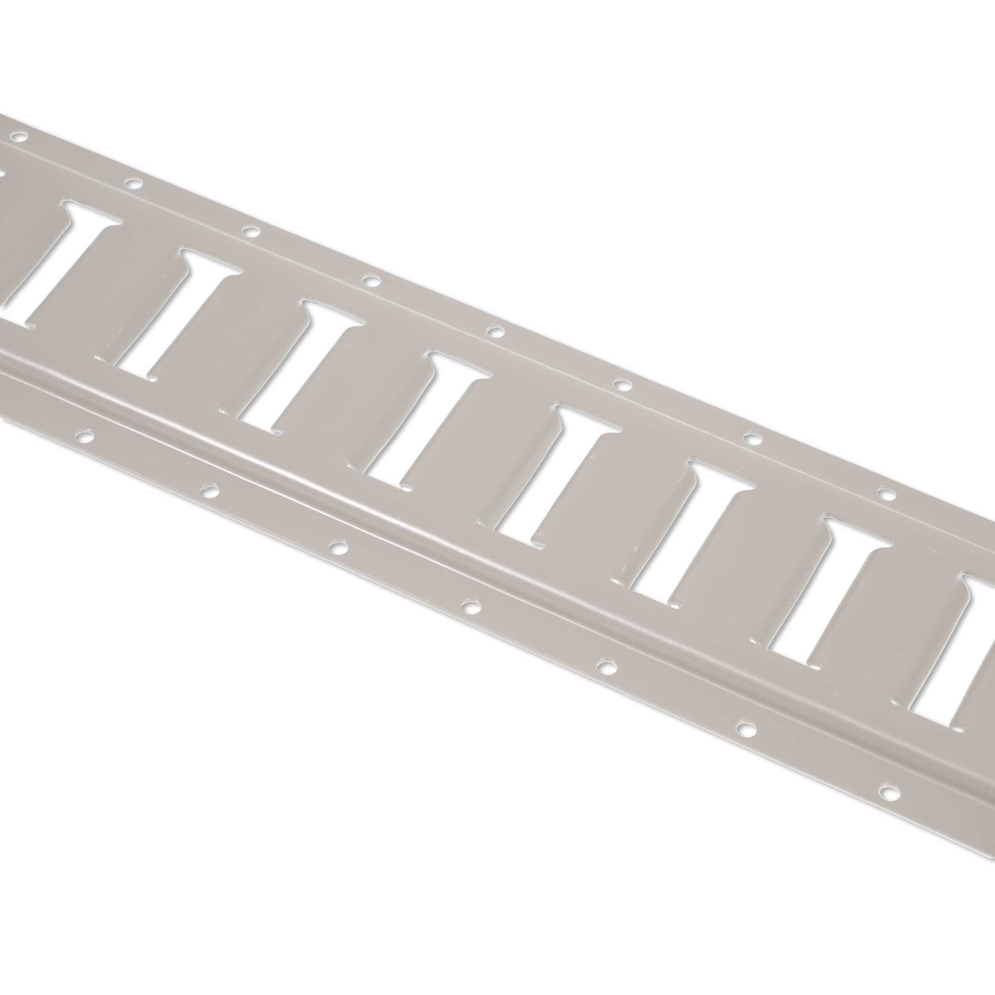 8' Horizontal E-Track Gray Painted