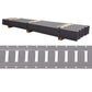 8' Horizontal E-Track Gray Painted | 100-Pack (Pallet)