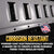 8' Horizontal E-Track Gray Painted | 100-Pack (Pallet)