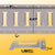 8' Horizontal E-Track Gray Painted | 4-Pack