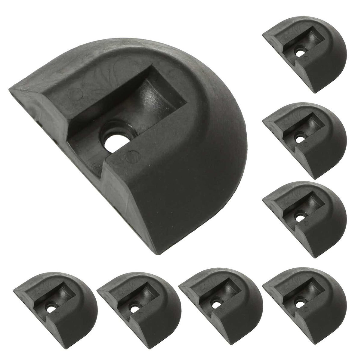 End Cap for Angled L-Track | 8-Pack