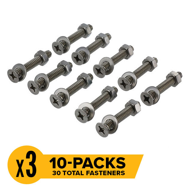 6' Motorcycle L-Track Tie Down System Kit | Aluminum L-Track