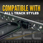 L-Track Hook for Tools | Dual Arm Flat Hook
