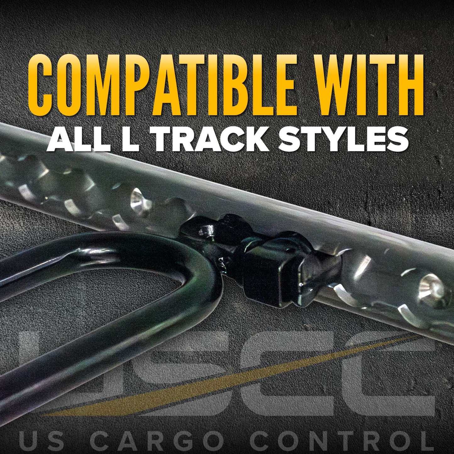 L-Track Hook for Tools | Dual Arm Flat Hook