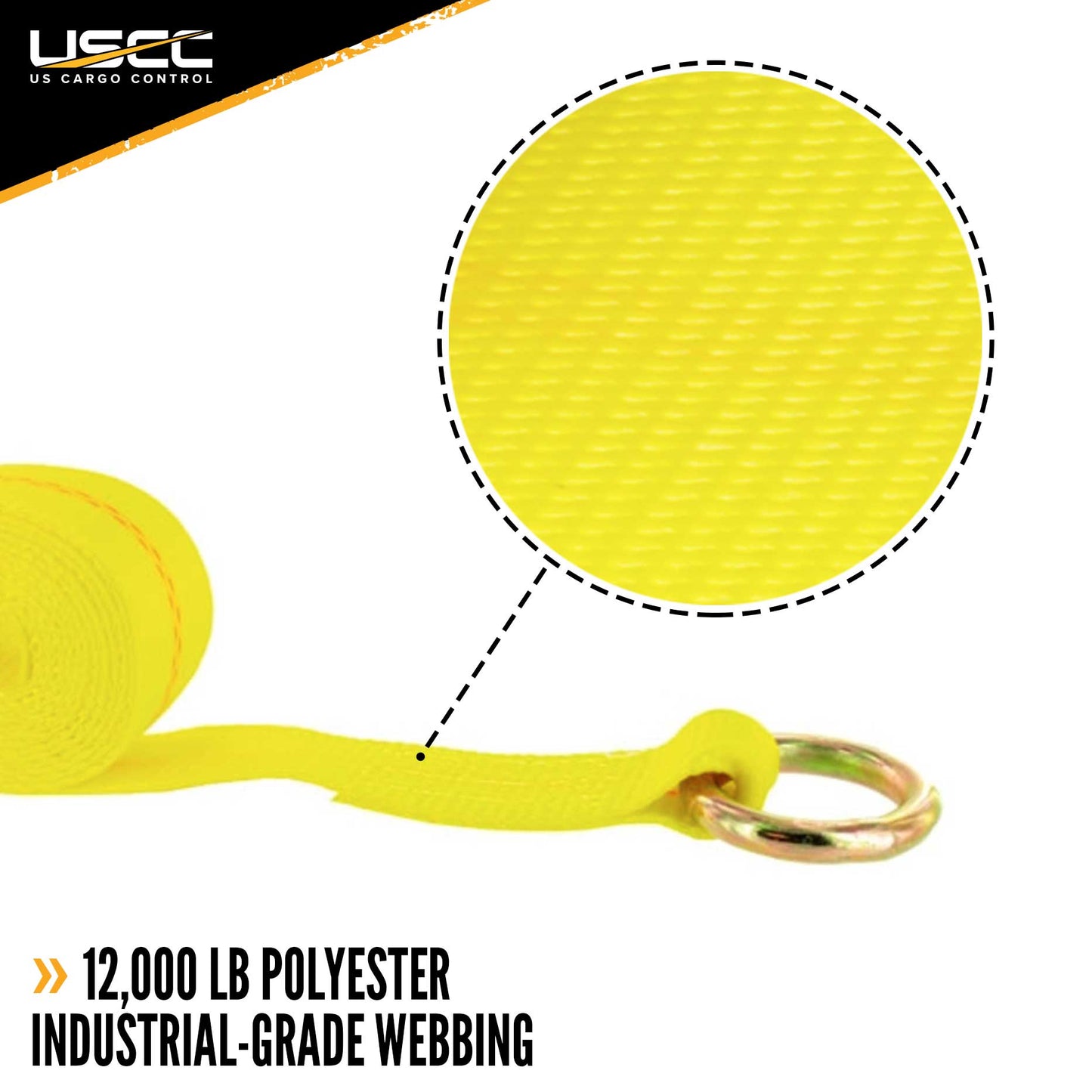 Lasso Strap 2" x 10' with O Ring