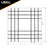 Lightweight Machinery Tarp - 24' x 24' - 14 Oz. Black Tarp