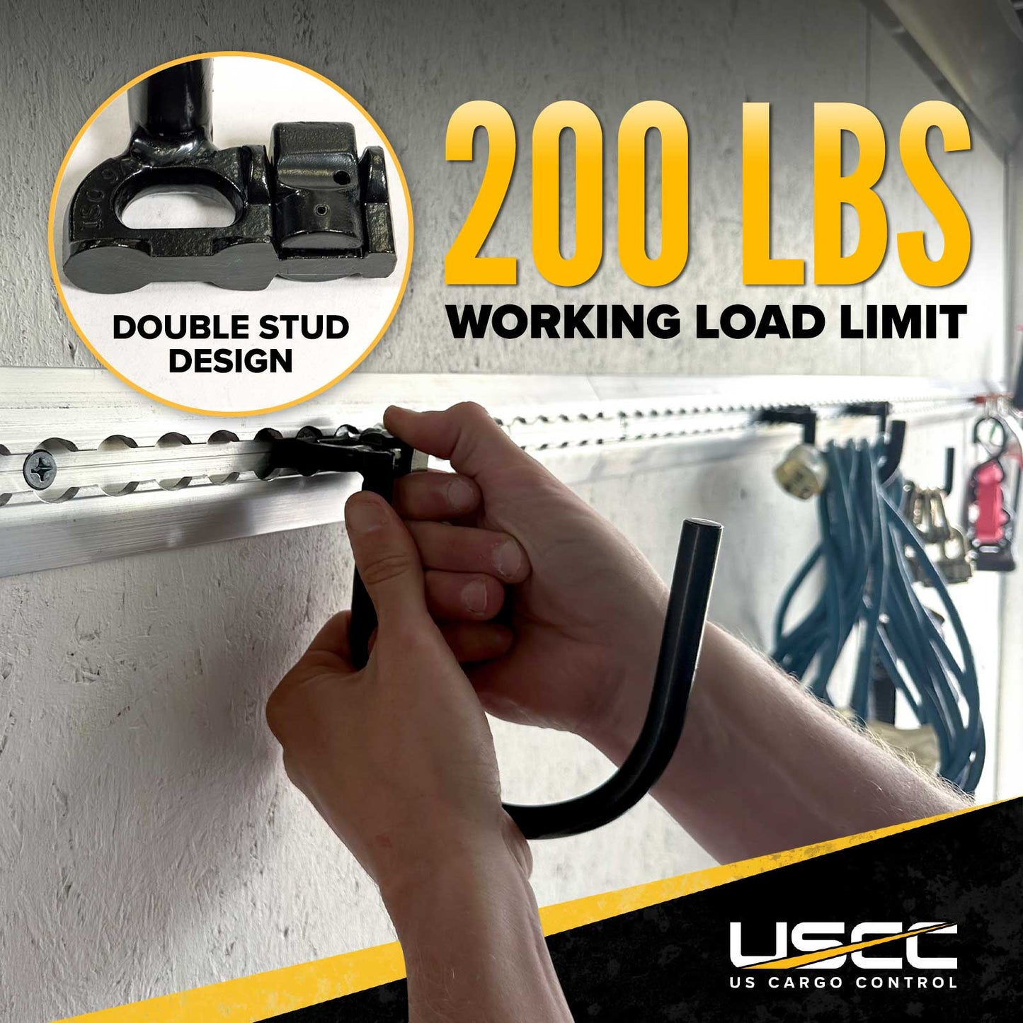 Medium Round L-Track Hook