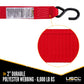 Motorcycle Cam Buckle Strap 2" x 8' with S-Hooks