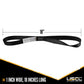 Motorcycle Handle Bar Strap (Pair) Black