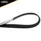 Motorcycle Handle Bar Strap (Pair) Black