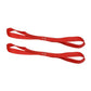 Motorcycle Handlebar Strap (Pair) Red