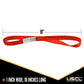 Motorcycle Handlebar Strap (Pair) Red