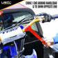Motorcycle Handlebar Strap (Pair) Red