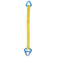 Nylon Lifting Sling - Triangle Choker - 12" x  8' - 1-ply