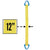 Nylon Lifting Sling - Triangle - 12