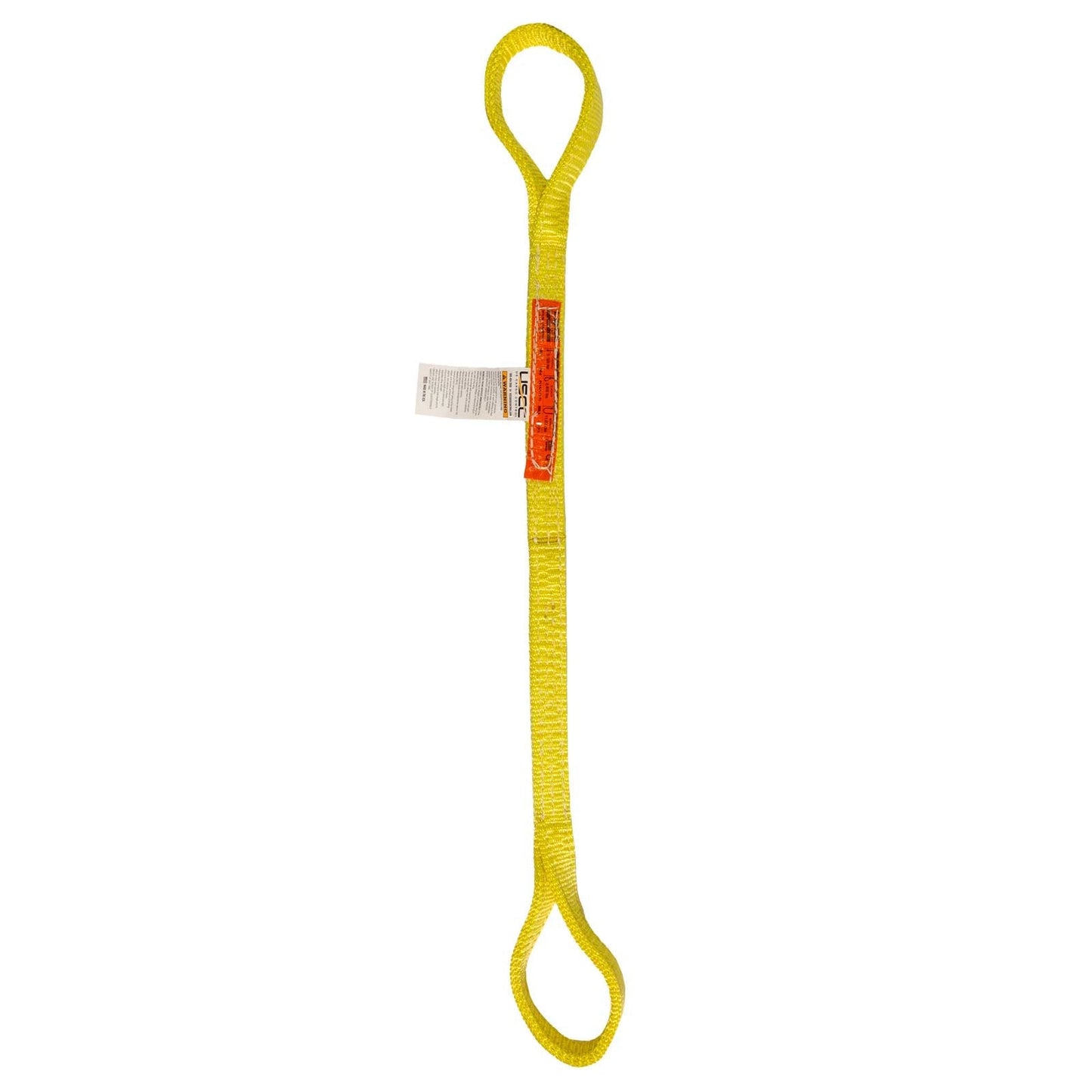 Nylon Lifting Sling - Straight Eye & Eye - 2" x  3' - 4-ply