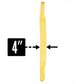 Nylon Lifting Sling - Straight Eye & Eye - 4" x  6' - 2-ply