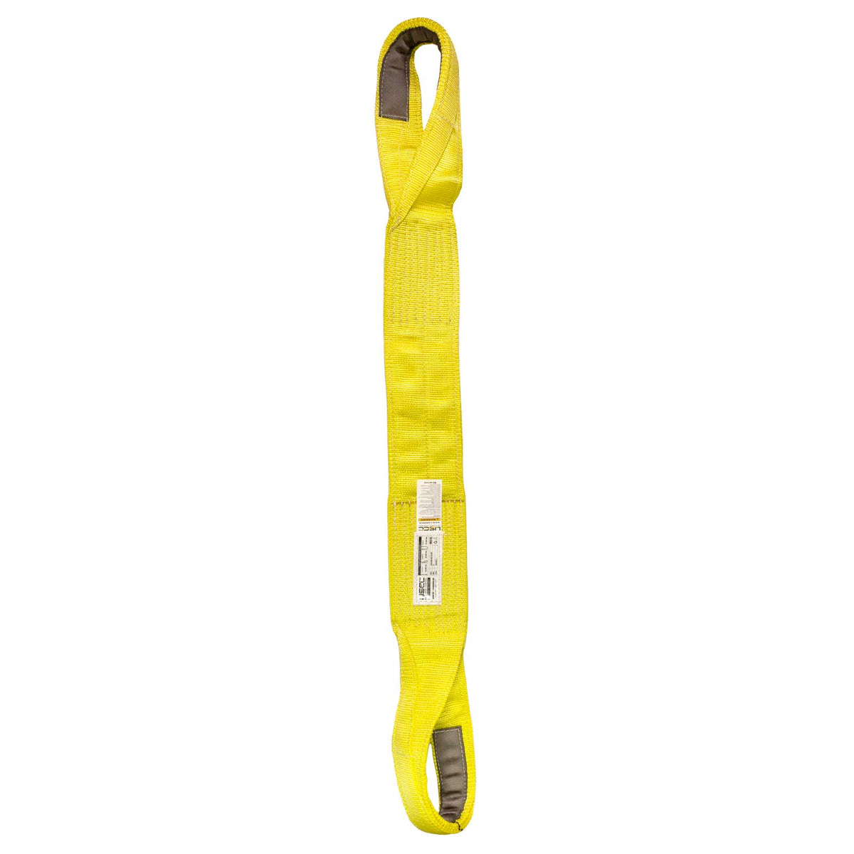 Nylon Lifting Sling - Straight Eye & Eye | Reinforced Eyes - 8" x  12' - 3-ply