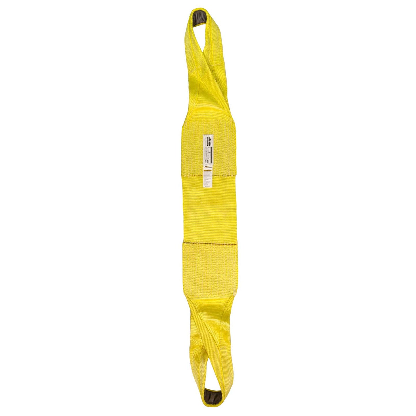 Nylon Lifting Sling - Twisted Eye & Eye | Reinforced Eyes - 10" x  16' - 1-ply
