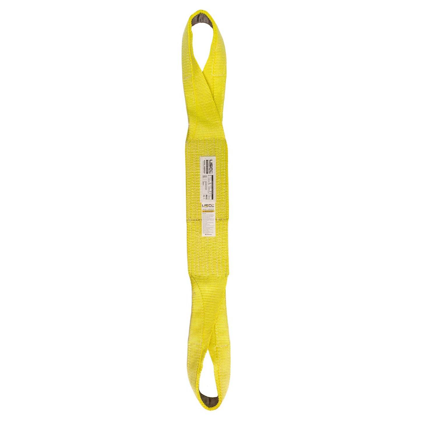 Nylon Lifting Sling - Twisted Eye & Eye | Reinforced Eyes - 8" x  6' - 2-ply