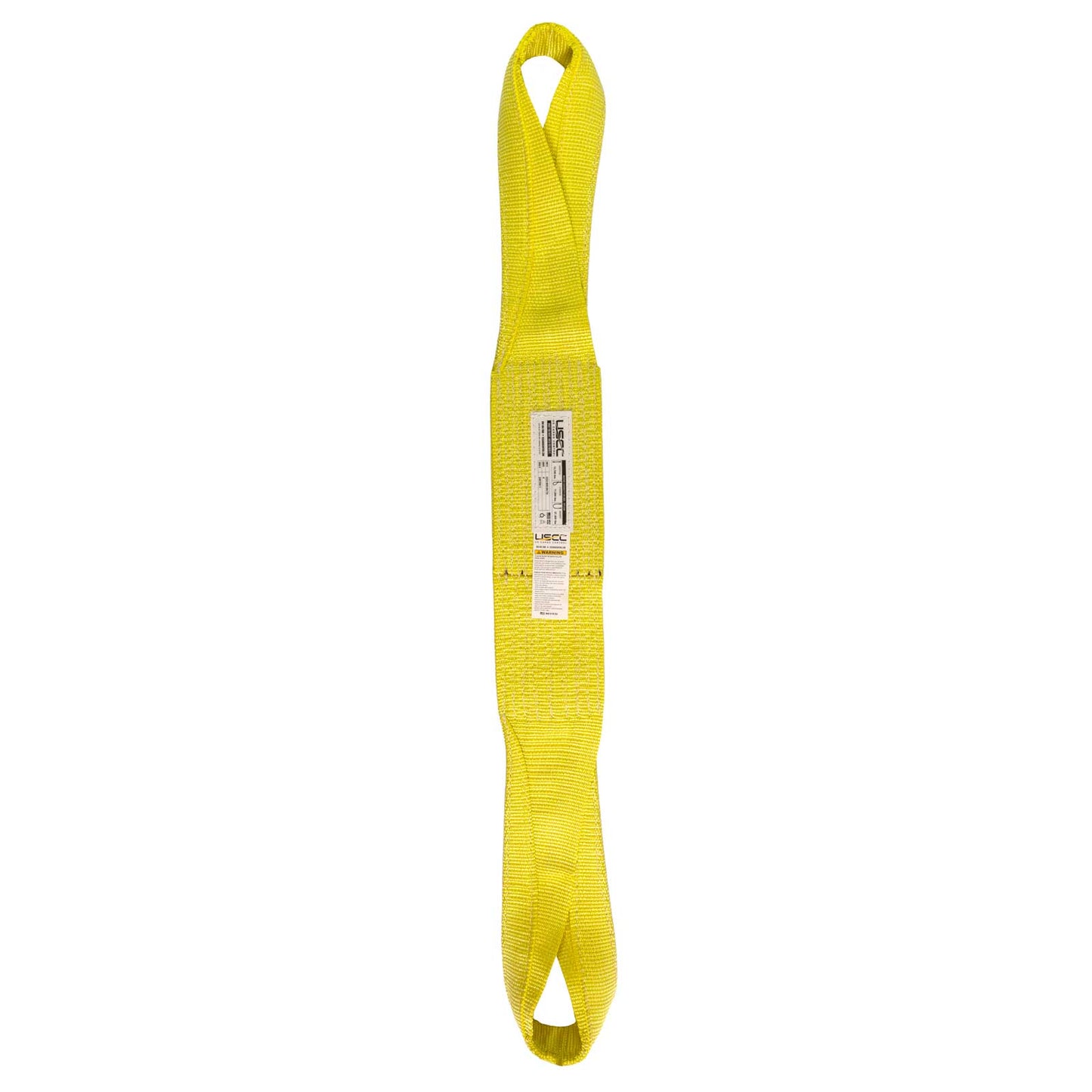 Nylon Lifting Sling - Twisted Eye & Eye - 8" x  20' - 2-ply