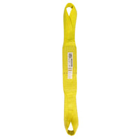 Nylon Lifting Sling - Twisted Eye & Eye - 8" x  6' - 3-ply