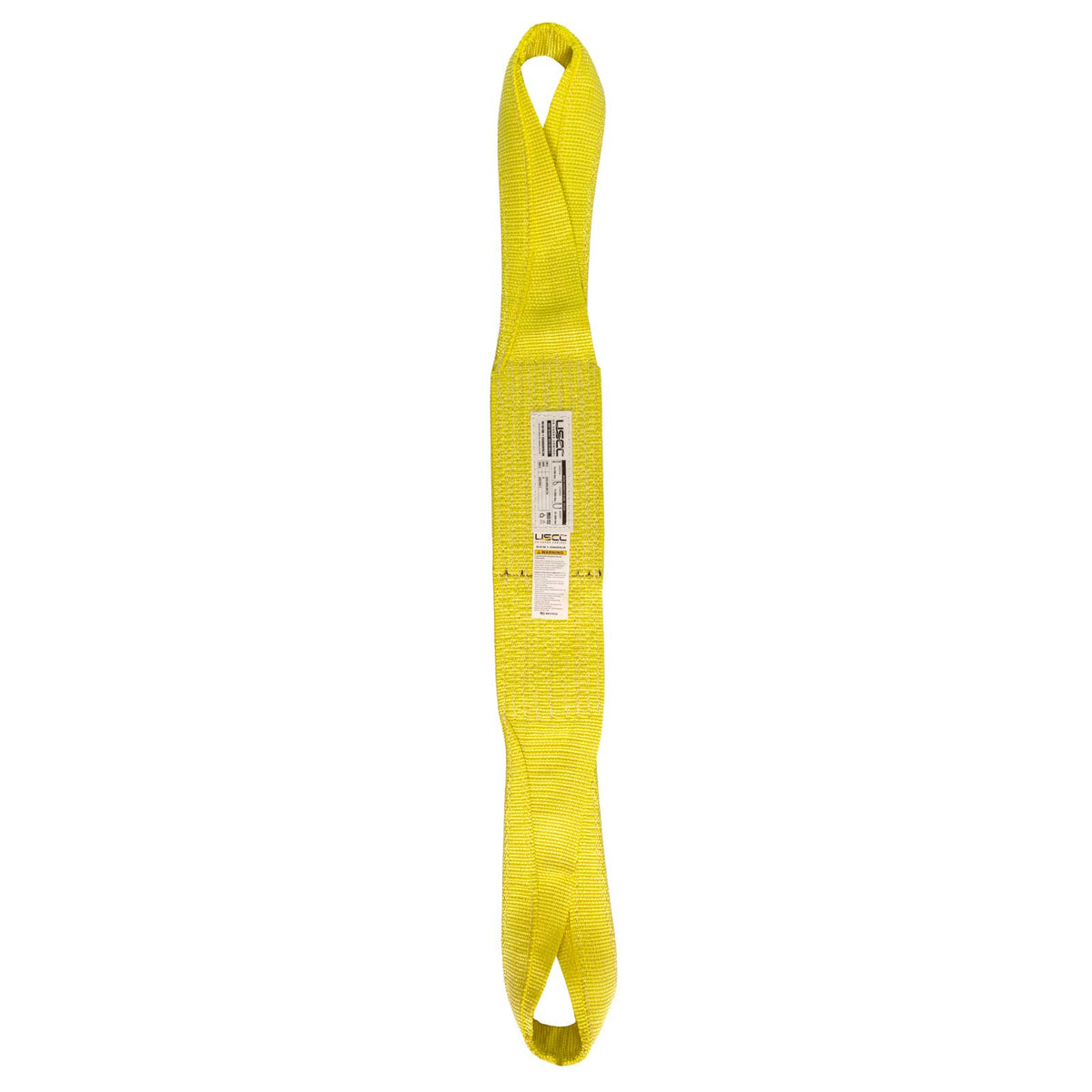 Nylon Lifting Sling - Twisted Eye & Eye - 8" x  14' - 3-ply