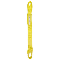 Nylon Lifting Sling - Twisted Eye & Eye - 8" x  6' - 4-ply