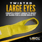 Nylon Lifting Sling - Twisted Eye & Eye | Reinforced Eyes - 6" x  8' - 3-ply