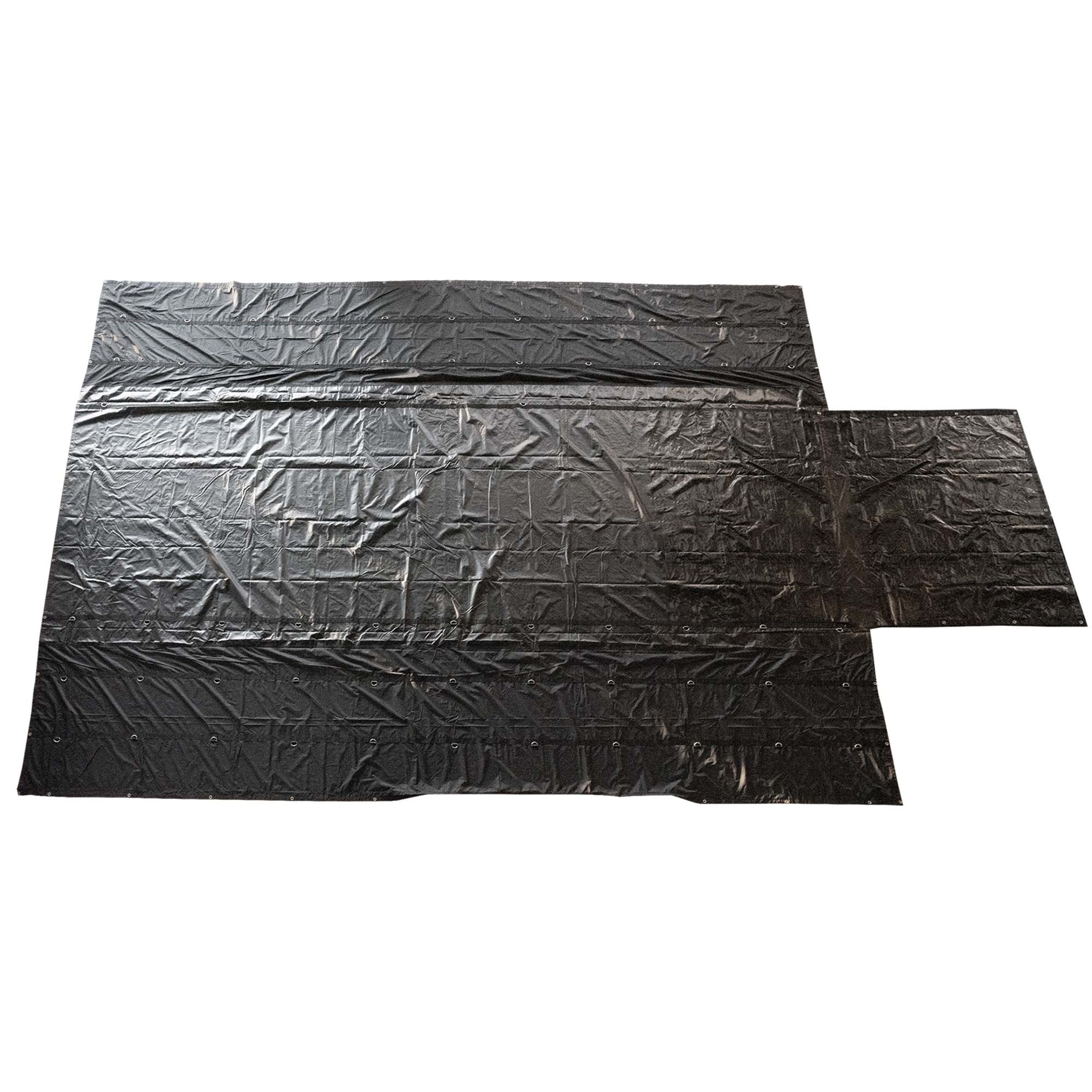 20x27 Parachute Material Tarp | 6' Drop & Flap | 18 oz/6oz Airbag