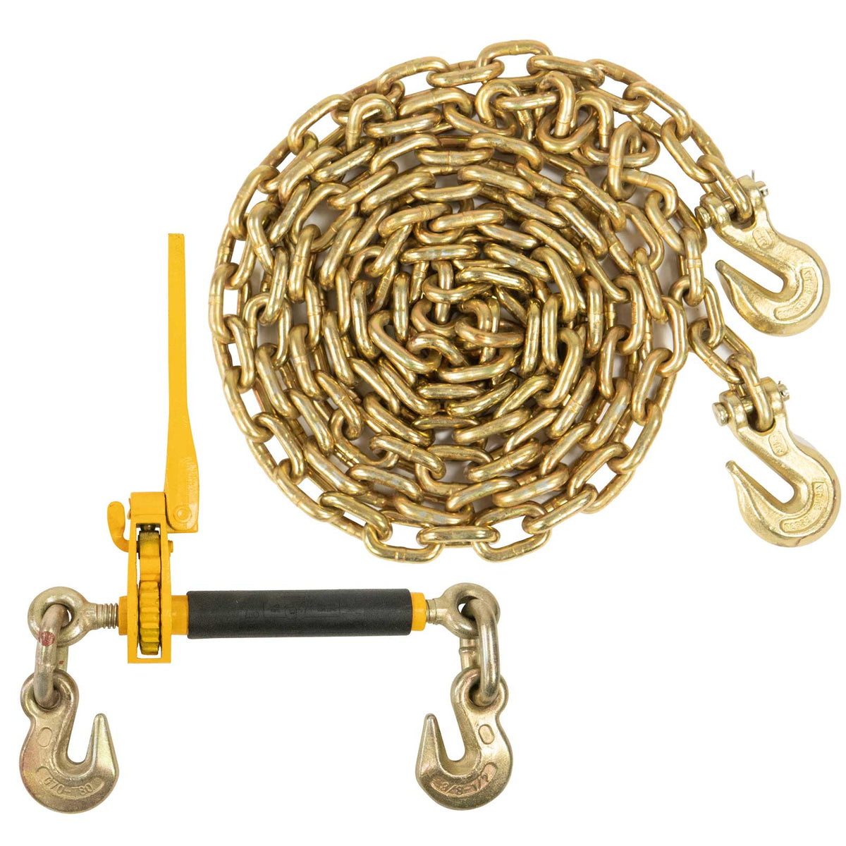 1/2" x 16' Grade 70 Transport Chain and Binder Kit | Peerless QuikBinder Plus
