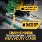 1/2" x 16' Grade 70 Transport Chain and Binder Kit | Peerless QuikBinder Plus