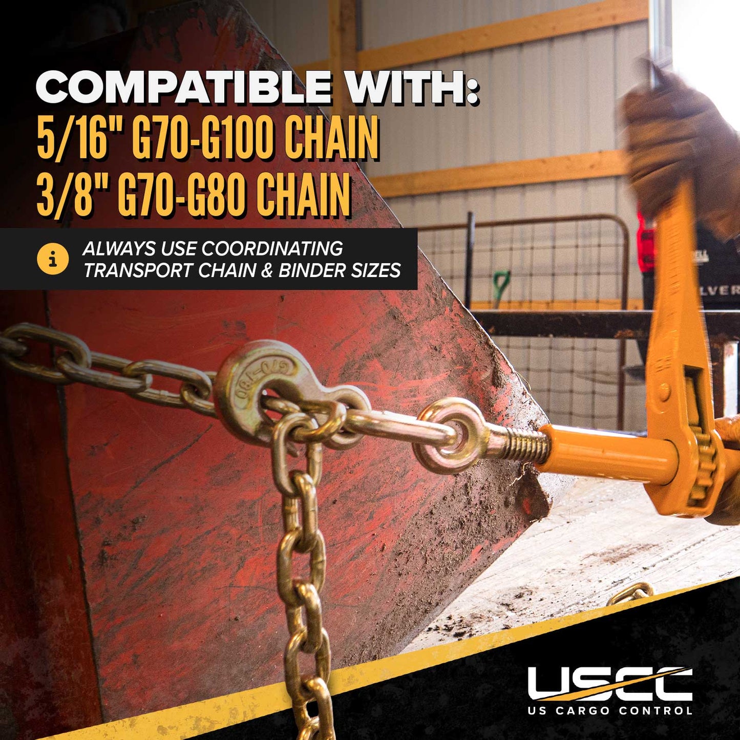 5/16" - 3/8" Peerless Ratchet Binder Plus Chain Binder