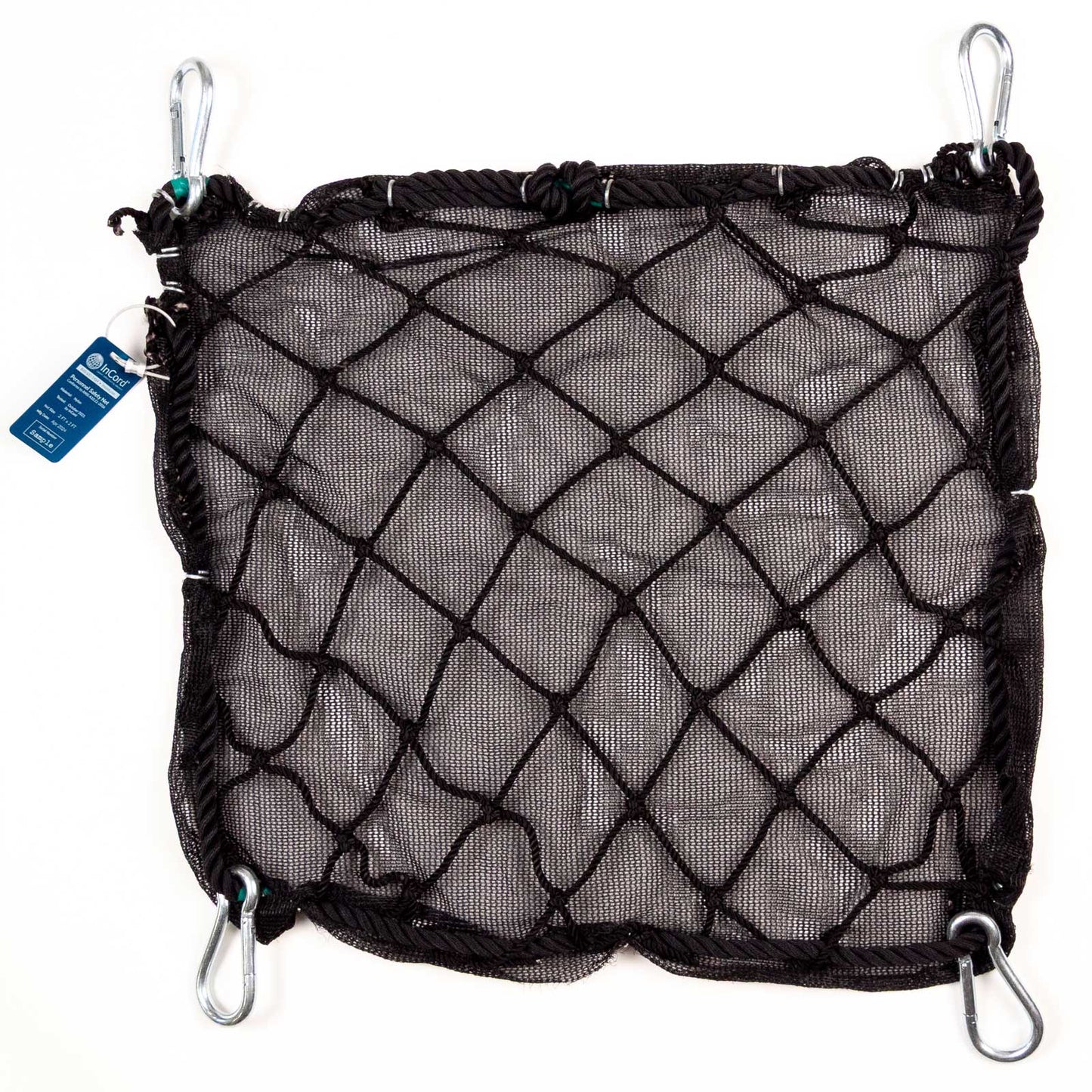 20' x 20' ANSI A10.11 Personnel Safety Net with Debris Liner | 17,500 lbs.