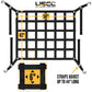 42" x 50" Short Bed Pickup Truck Cargo Net with Cam Buckles | S-Hooks