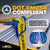 Plastic Corner Protector - Blue