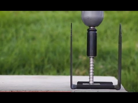 How to Install a Post Base with Stainless Steel Heavy-Duty Screw Anchors