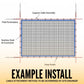 25' x 50' RocBloc® 2K Debris Net | 2,000 lbs.