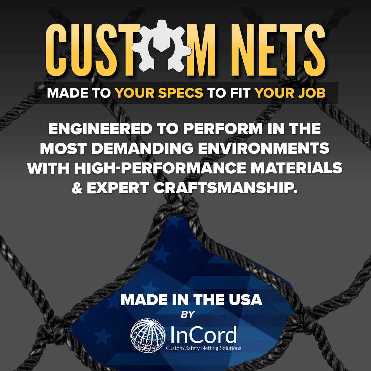 30' x 40' RocBloc® 2K Debris Net | 2,000 lbs.