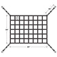 66 inch x 50 inch Short Bed Truck Cargo Net with Cam Buckles & SHooks image 4 of 9