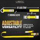 Side Mount Wheel Net with Ratchet and Flat Hook | 2' Cordura Wear Sleeve Included