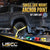 Side Mount Wheel Net with Ratchet and Flat Hook | 2' Cordura Wear Sleeve Included