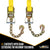 Side Mount Wheel Net W/ Cam Buckle & 2 Ratchets and Chain Extensions