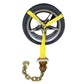 Side Mount Wheel Net with Ratchet and Chain Extension image 1 of 10