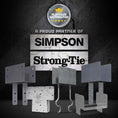 Simpson AC6Z Adjustable Post Cap for 6X Beam - ZMAX – Fasteners Plus
