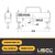 M&W Single Hook Forklift Beam - 10,000 lb.
