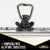 Single Stud L-Track Fitting with D-Ring | Black | 4,000 lbs. BS